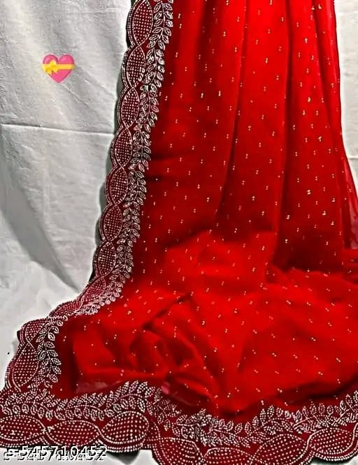 SM Kashvi Pretty Georgette Saree