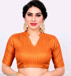 SM Women Khadi Silk Printed Saree with Blouse