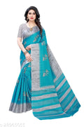 SM Women Art Silk Saree with Blouse