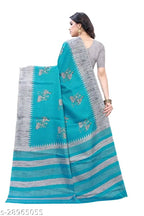 SM Women Art Silk Saree with Blouse