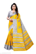 SM Women Art Silk Saree with Blouse