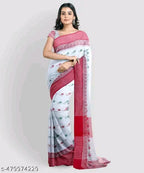 SM Women Cotton Saree Without Blouse