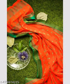 SM Women Cotton Saree Without Blouse