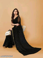 SM Women Chiffon Saree