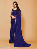 SM Women Chiffon Saree