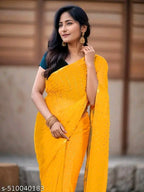 SM Women Chiffon Saree