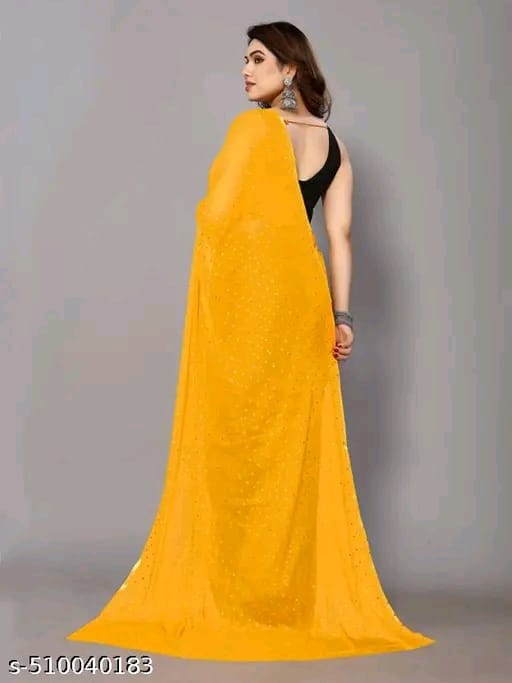 SM Women Chiffon Saree