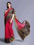 Women Chiffon Zari Woven Saree