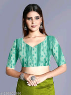 SM Women Chiffon Zari Woven Saree