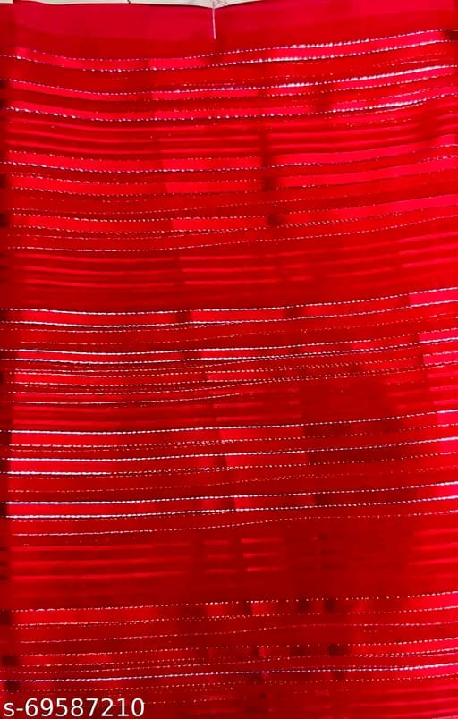 SM Women Chiffon Saree with Velvet Blouse