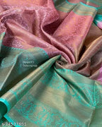 SM Women Tissue Zari Woven Saree