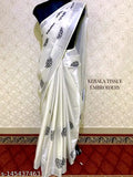 SM Women Tissue Embroidered Saree