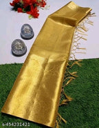 SM Women Tissue Solid Saree