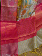 SM Women Tissue Zari Woven Saree