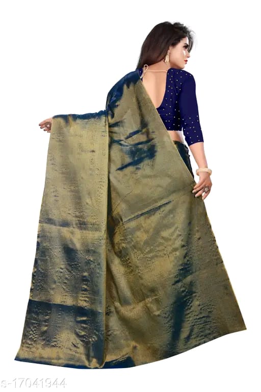 SM Women Tissue Solid Saree