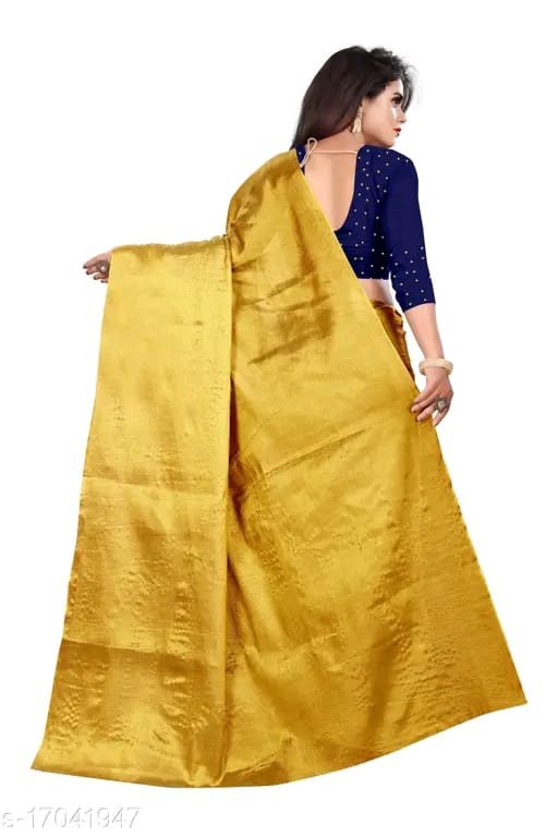 SM Women Tissue Solid Saree