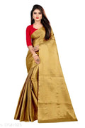 SM Women Tissue Solid Saree