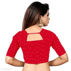 SM Women Tissue Solid Saree