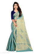 SM Women Tissue Solid Saree