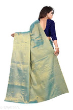 SM Women Tissue Solid Saree