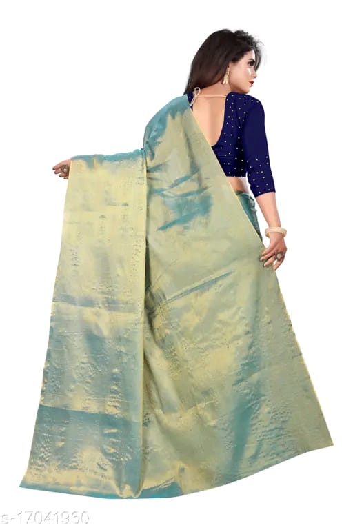 SM Women Tissue Solid Saree