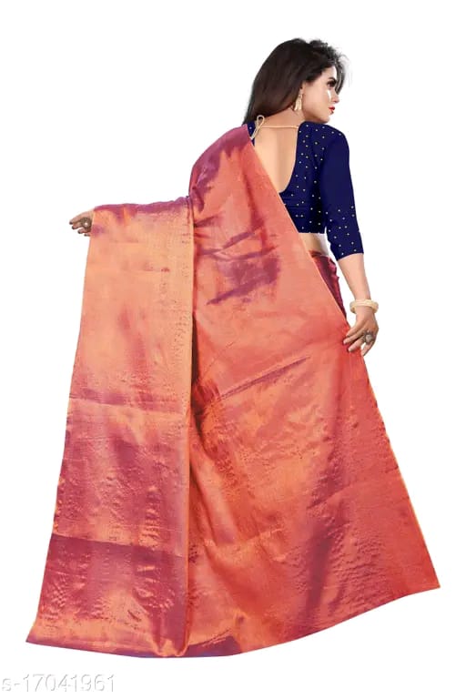 SM Women Tissue Solid Saree