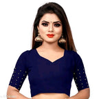 SM Women Tissue Solid Saree