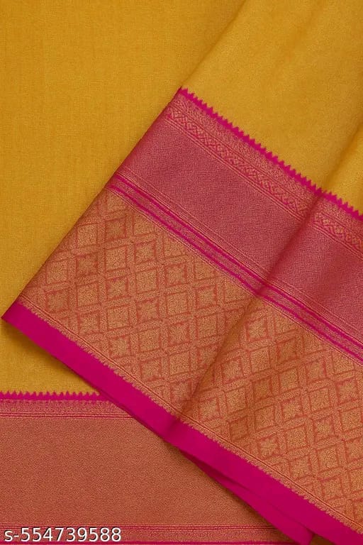 SM Women Banarasi Tissue Saree