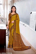 SM Women Crepe Saree