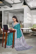 SM Women Crepe Saree