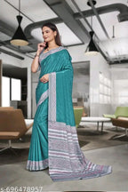 SM Women Crepe Saree