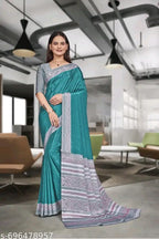 SM Women Crepe Saree