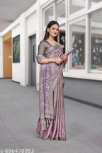 SM Women Crepe Saree