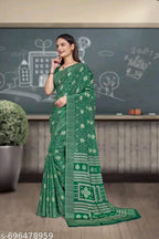 SM Women Crepe Saree