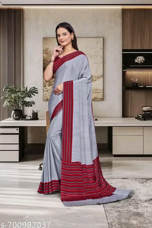 SM Women Crepe Printed Saree