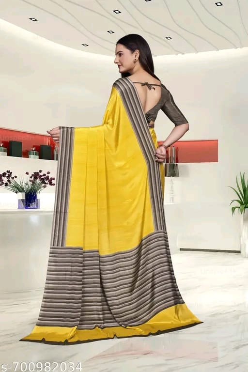 SM Women Crepe Printed Saree