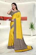 SM Women Crepe Printed Saree