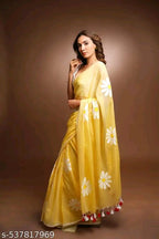 SM Women Cotton Printed Saree