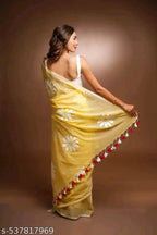 SM Women Cotton Printed Saree