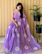 SM Women Cotton Printed Saree