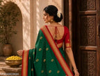 SM Women Cotton Silk Saree