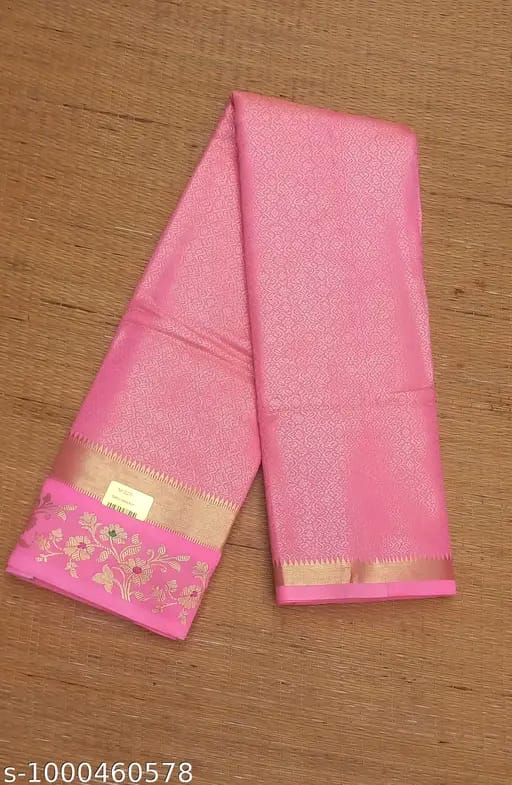 SM Women Banarasi Silk Zari Woven Saree