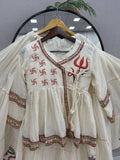 SM Pure Cotton Kediyu Style Lehenga Choli with Hotfix Work