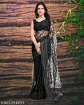 SM Women Self-Design Saree with Art Silk Blouse