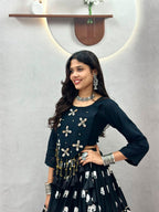SM Navratri Special Pure Cotton Chaniya Choli Set (Fully Stitched)