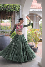 SM NAVRATRI SPECIAL BANDHANI & KUTCHI LEHENGA SET