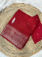 SM Pure Viscose Russian Mysore Crepe Sarees