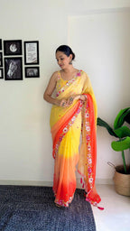 SM Trending Heavy Soft Georgette Party Wear Sarees