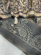 SM Designer Cotton Festive Saree With Thread Sequin Embroidery