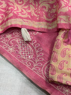 SM Designer Cotton Festive Saree With Thread Sequin Embroidery